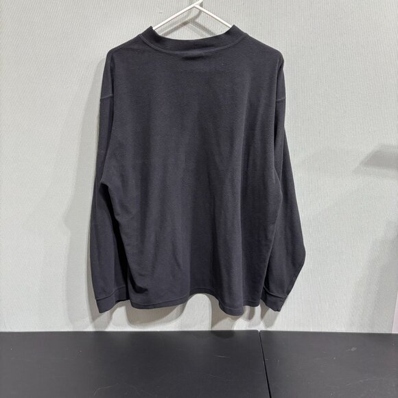 Columbia Mens Black Fleece Pullover Long Sleeve XL 100% Polyester - Picture 2 of 7